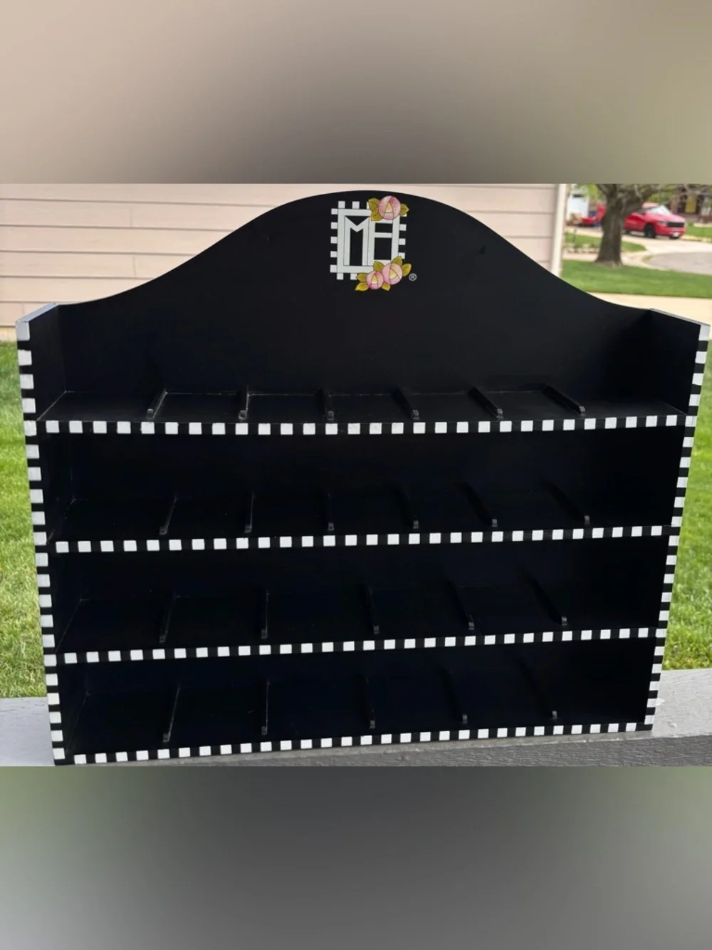 MARY ENGELBREIT BLACK SHELF (RARE-VINTAGE)
